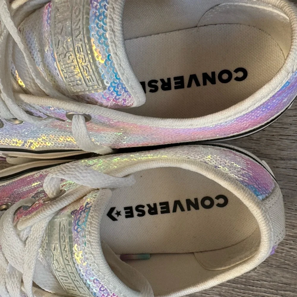 Converse Platform sequin sneaks - Picture 7 of 9